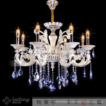 Lustres de cristal barato grande estilo europeu